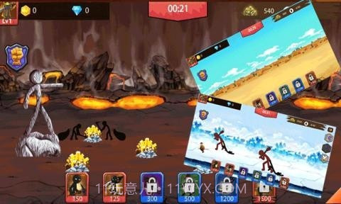 火柴人部落战争截图4