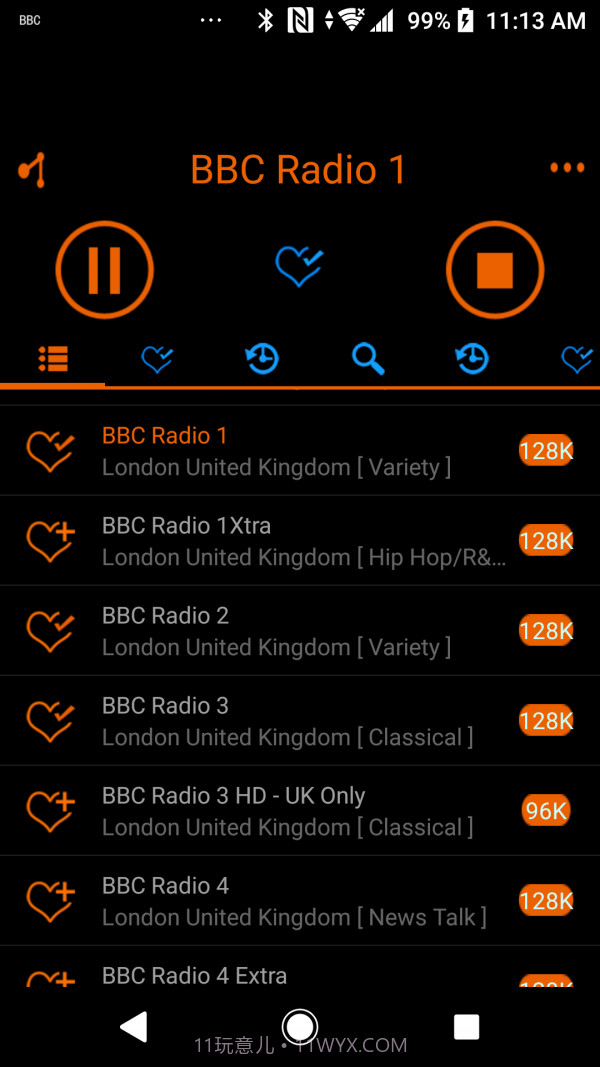 轻舟网络收音机截图2