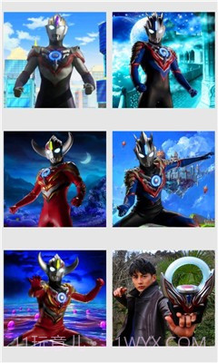 欧布奥特曼拼图截图3