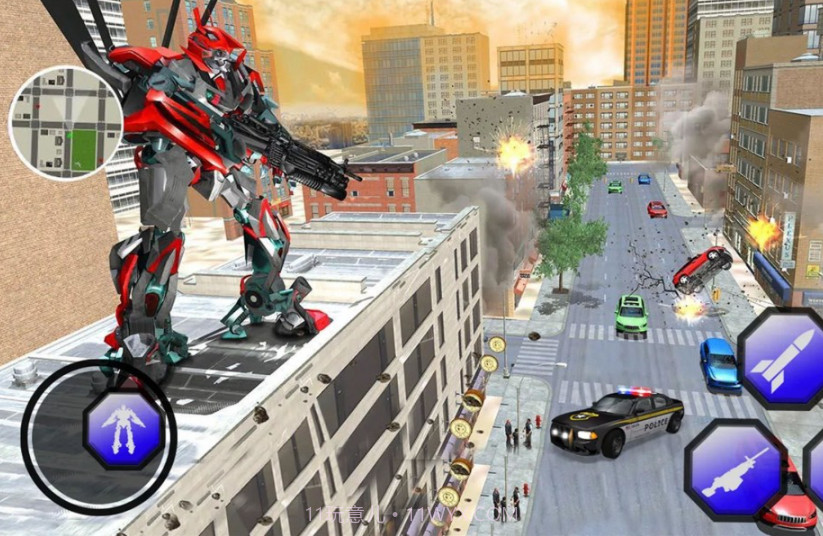 变形机甲破坏战士截图3