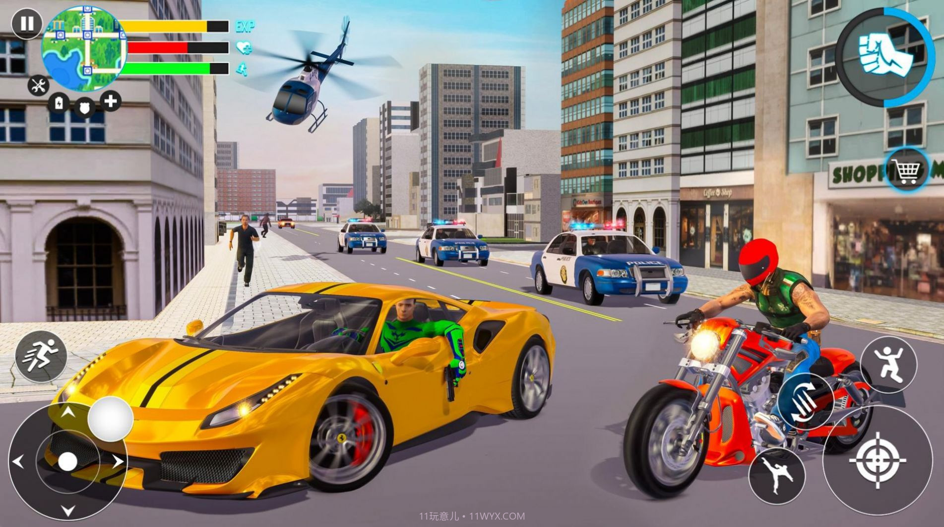 绳索英雄犯罪城截图4 绳索英雄犯罪城截图4