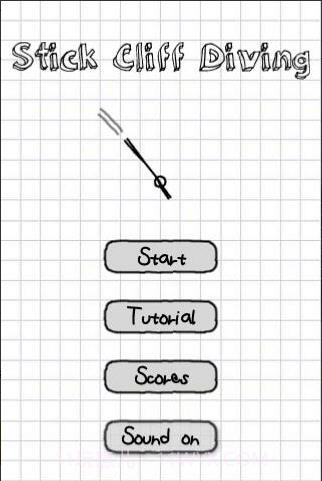 火柴人跳水(Stickman Cliff Diving)截图1