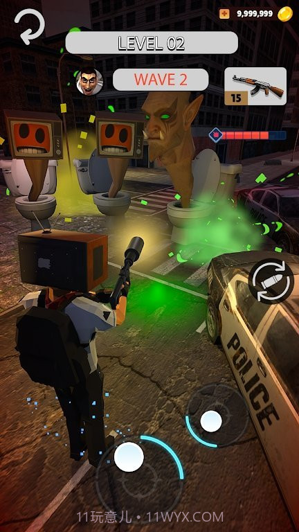 怪物生存厕所大战截图2