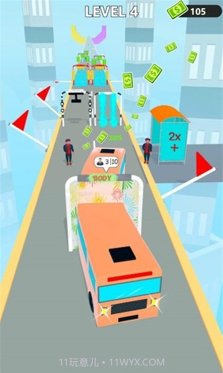 巴士堆栈跑3D截图2