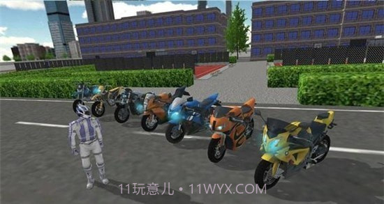 摩托车城市赛车手截图1