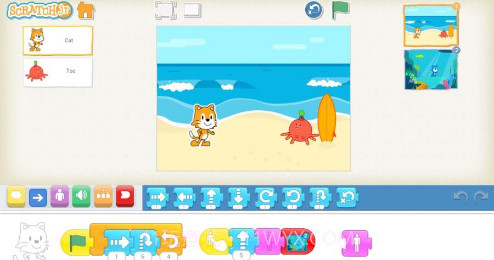 ScratchJr(scratchjr编程教程)V1.3.6 中文免费版截图5 ScratchJr(scratchjr编程教程)V1.3.6 中文免费版截图5