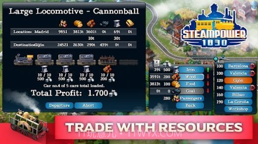 铁路大亨1830截图3 铁路大亨1830截图3