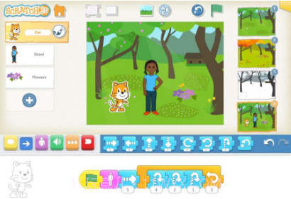 ScratchJr(scratchjr编程教程)V1.3.6 中文免费版截图6 ScratchJr(scratchjr编程教程)V1.3.6 中文免费版截图6