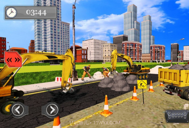 挖掘机工程模拟截图1