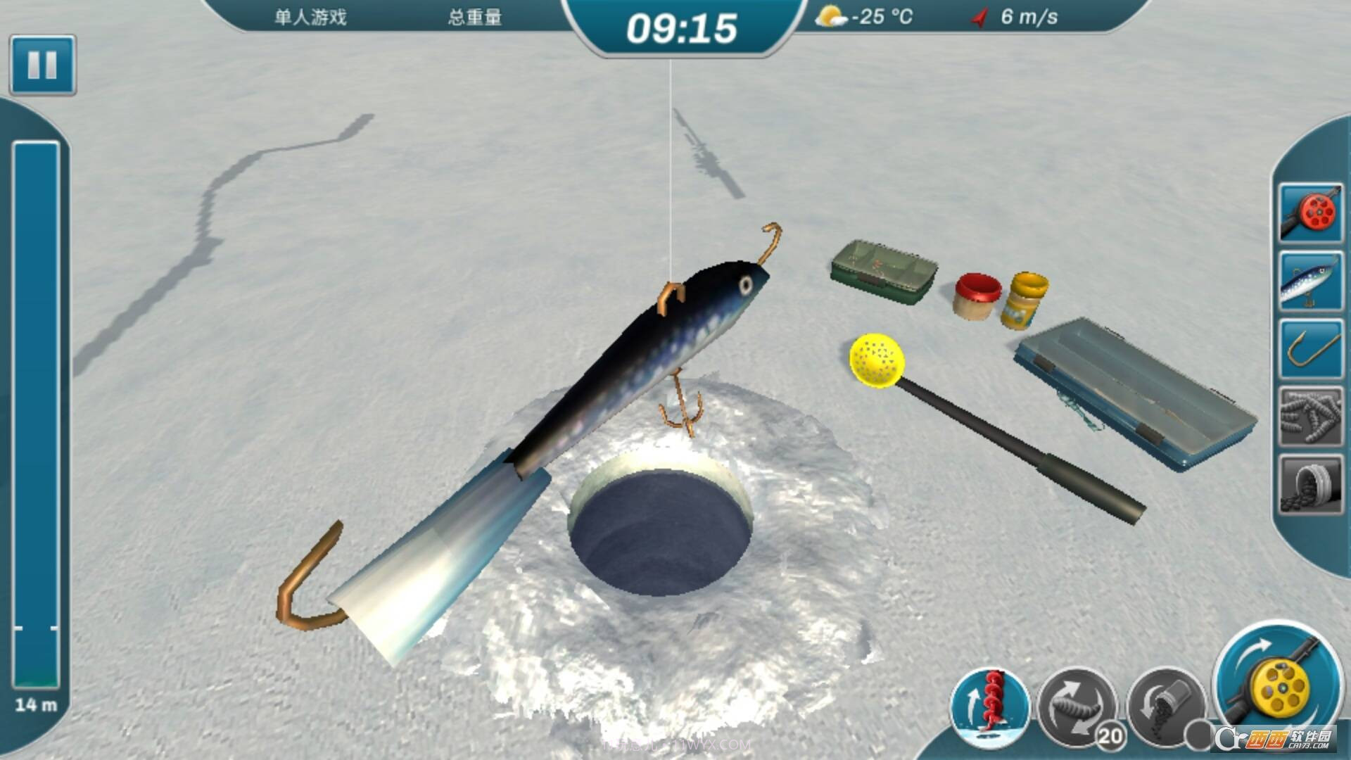 冰湖垂钓手机版截图3 冰湖垂钓手机版截图3