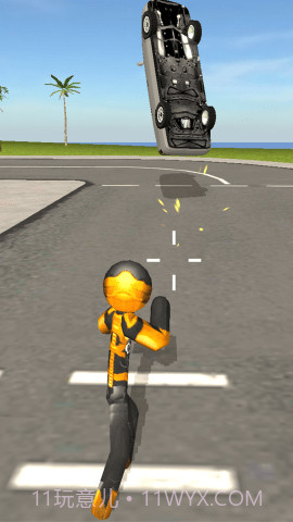 疯狂火柴人绳索英雄截图1