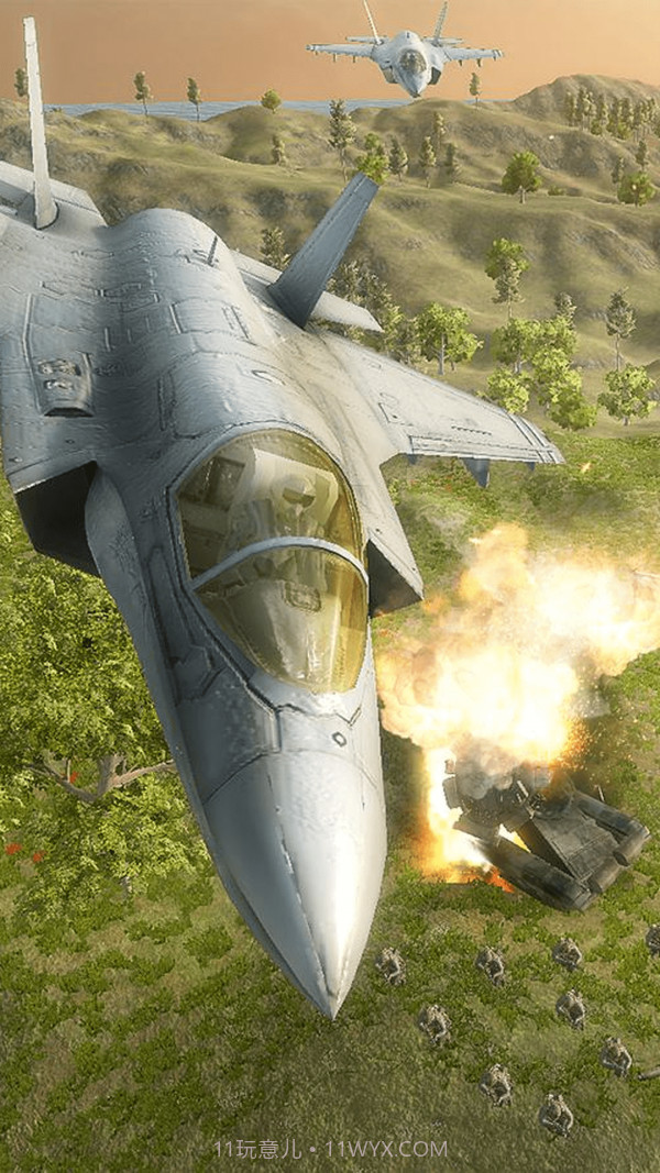 飞机强袭空中打击截图1