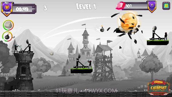火柴人投石机射手截图1 火柴人投石机射手截图1