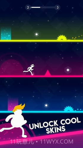 颜色跑酷截图2
