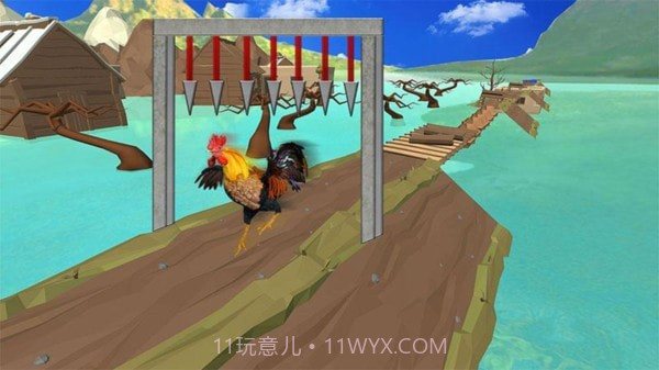公鸡跑酷截图4 公鸡跑酷截图4