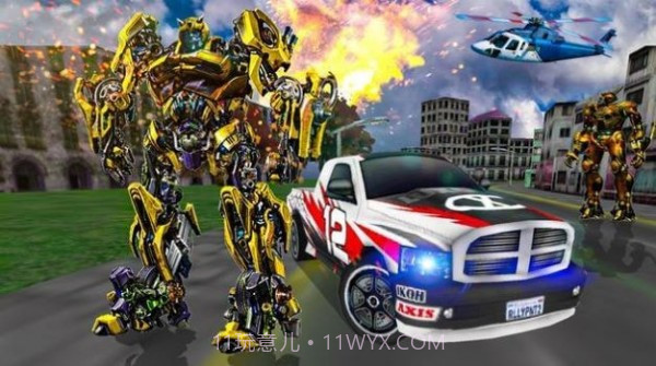 战斗直升机人大战截图2