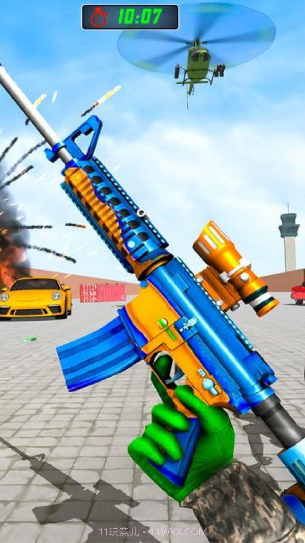 反恐女精英绝地吃鸡截图4