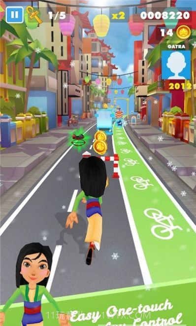 冰公主跑酷截图1