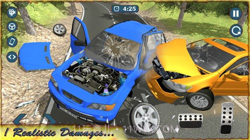 汽车碰撞飙车截图2