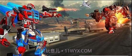 飞行机器人战斗模拟器截图3