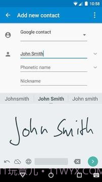 Google 手写输入截图1 Google 手写输入截图1