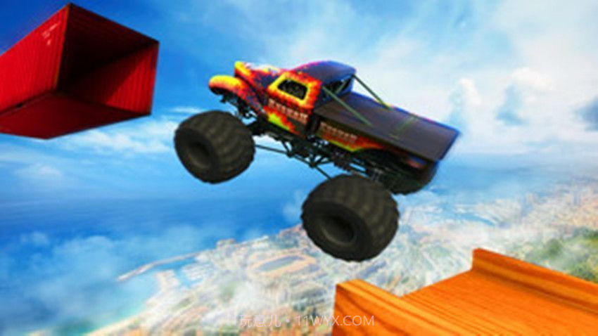 大脚怪特技赛车截图3 大脚怪特技赛车截图3