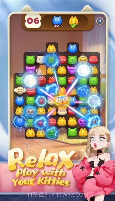 neko touch埃及猫像素截图2