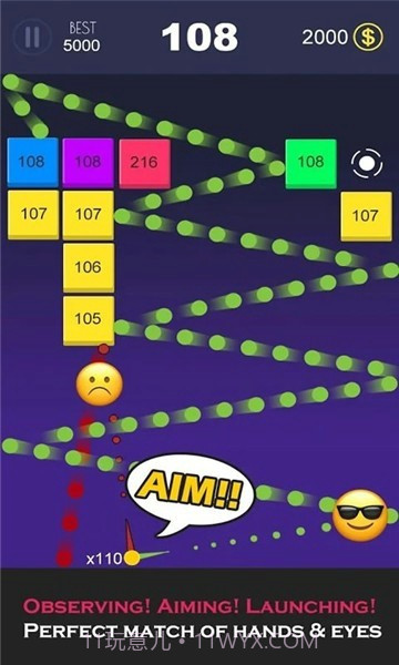 弹珠打方块截图1 弹珠打方块截图1