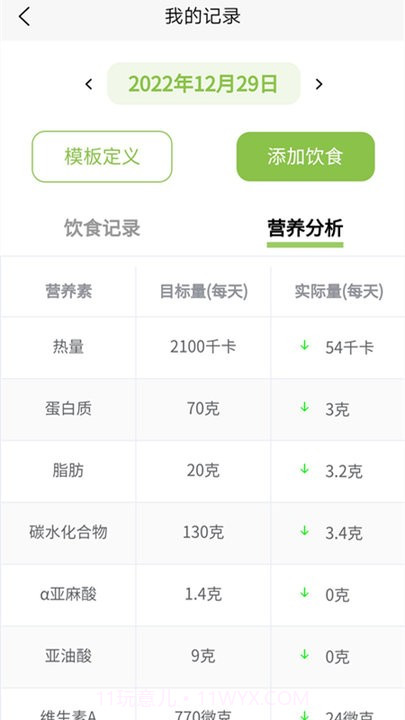 腾安健康食谱管理平台截图3