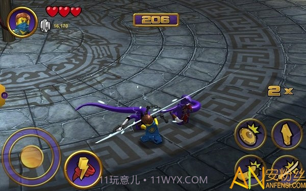 乐高忍者元素之战手游截图1