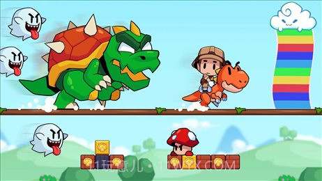 超级梅诺丛林冒险截图1 超级梅诺丛林冒险截图1