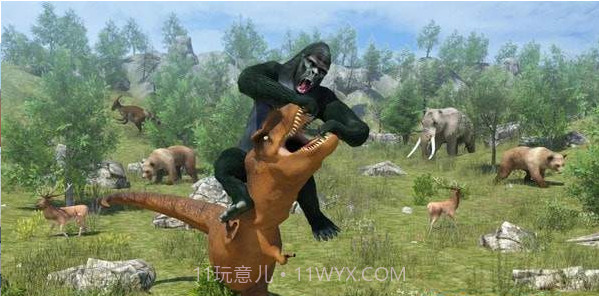 金刚大战恐龙截图3 金刚大战恐龙截图3