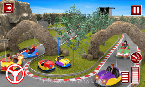 碰碰车碰撞模拟器截图1