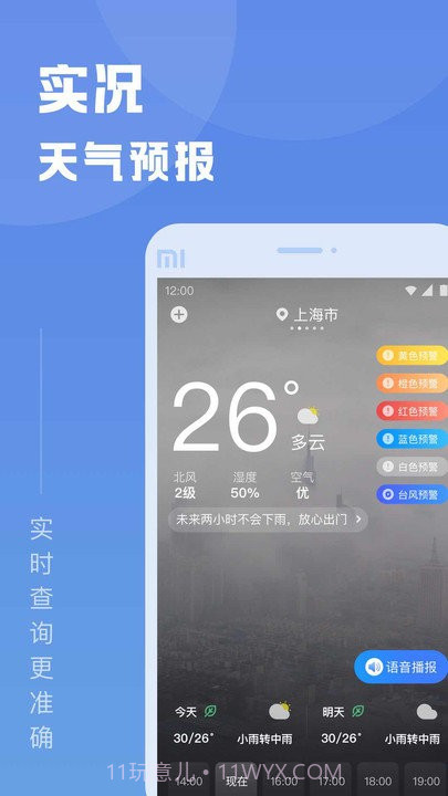知己天气预报截图1 知己天气预报截图1