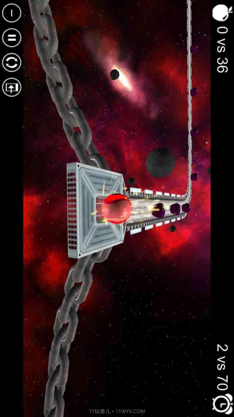 3D空间滚苹果截图2