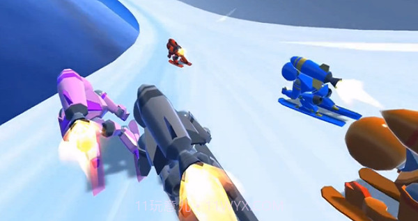 火箭滑雪赛手机版截图2 火箭滑雪赛手机版截图2