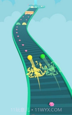 双球扭转跑酷截图3 双球扭转跑酷截图3