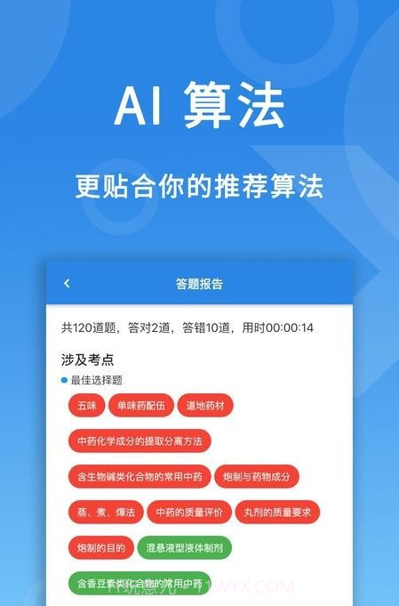 微易用护师医考题库截图1