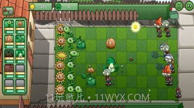 豌豆爆射僵尸截图1