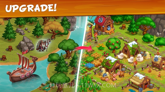 北龙岛建造维京人农场截图4