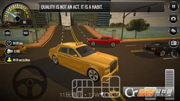 3D出租车模拟2018截图4