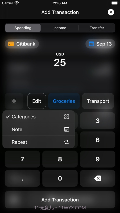 Spendy(记账软件)截图2 Spendy(记账软件)截图2