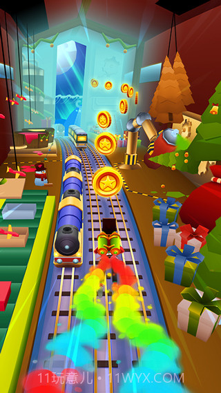 地铁跑酷圣诞节版本截图2 地铁跑酷圣诞节版本截图2