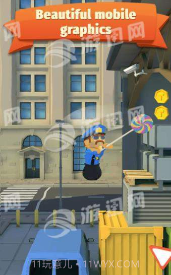 匆匆的锤子无腿跑酷手机版截图4