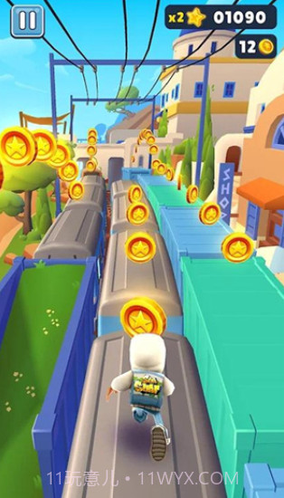 地铁跑酷官方中文版截图1