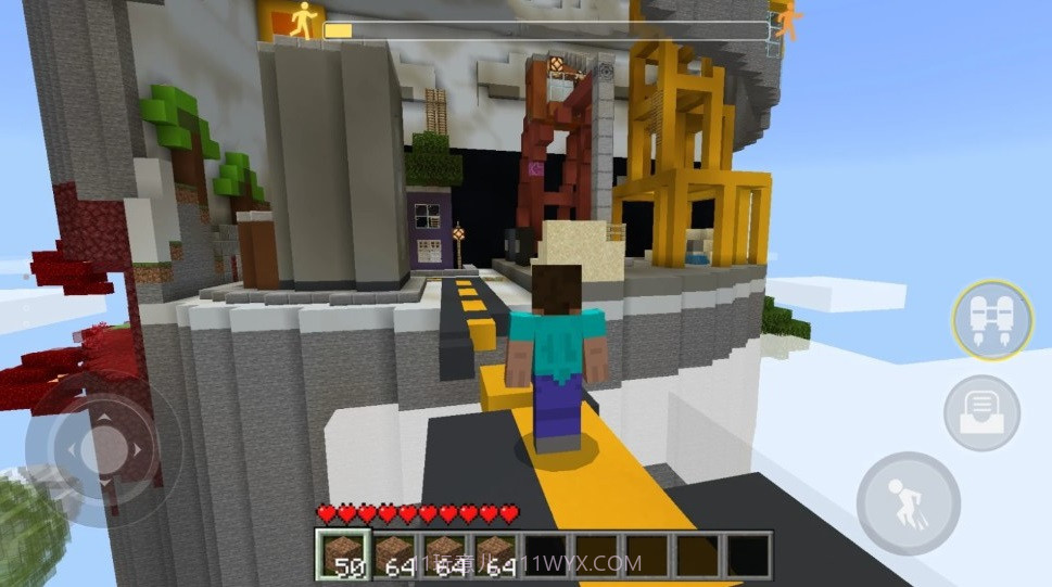 螺旋塔跑酷截图3 螺旋塔跑酷截图3