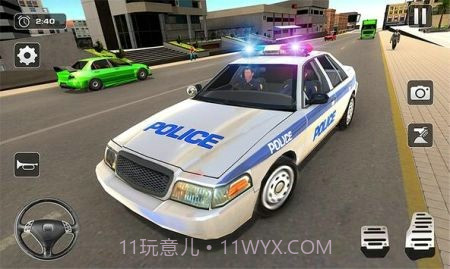 警车驾驶疯狂的城市截图1 警车驾驶疯狂的城市截图1