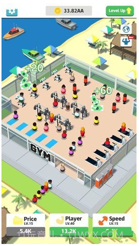 Idle Fitness Gym Tycoonapp截图2 Idle Fitness Gym Tycoonapp截图2