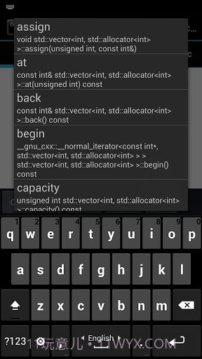 C++编译器 C4droid (C/C++ compiler)截图5 C++编译器 C4droid (C/C++ compiler)截图5