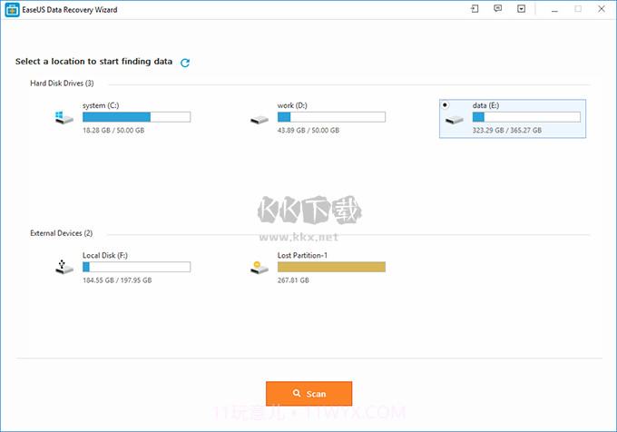 数据恢复软件EASEUS Data Recovery Wizard Professional截图1 数据恢复软件EASEUS Data Recovery Wizard Professional截图1